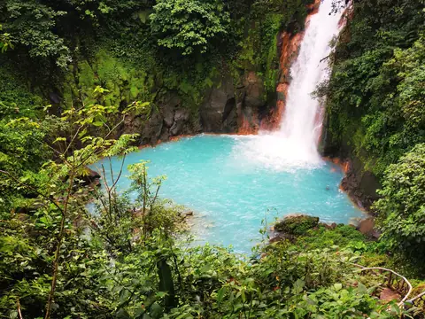 Rio Celeste — Vodopády a řeky, Biorezervace Rio Ángel